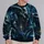 Cyan Cosmic Skull Scene for Sci-Fi Nights and Astronomy Lovers Who Explore Space All-over Print Knitted Sweater - 2