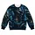 Cyan Cosmic Skull Scene for Sci-Fi Nights and Astronomy Lovers Who Explore Space All-over Print Knitted Sweater - 4