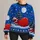 Santa With Oversized Red Sack for Christmas Parties and Cozy Holiday Nights All-over Print Knitted Sweater - 1