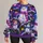 Snowman Tree With Star Ornaments For Festive Winter Celebrations All-over Print Knitted Sweater - 1