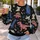 Pastel Dinosaur Doodles for Casual Weekend Outfits and Everyday Streetwear Looks All-over Print Knitted Sweater - 5