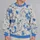 Blue Ivory Roadside Motif Streetwear For Everyday Casual Style All-over Print Knitted Sweater - 2