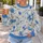 Blue Ivory Roadside Motif Streetwear For Everyday Casual Style All-over Print Knitted Sweater - 5