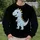 Cute Blue Dinosaur with Gold Back Plates for Playful Everyday Style All-over Print Knitted Sweater - 6
