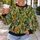 Abstract Cityscape Urban Colors for Creative Weekend Outings and Everyday Streetwear All-over Print Knitted Sweater - 5