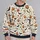 Halloween Pumpkins, Bats, Ghosts and Flowers for Cute Autumn Celebrations and Fall Parties All-over Print Knitted Sweater - 2