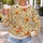 Bumblebee And Wildflower Garden For Spring Outings And Nature Loving Women All-over Print Knitted Sweater - 5