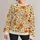 Bumblebee And Wildflower Garden For Spring Outings And Nature Loving Women All-over Print Knitted Sweater - 1