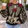 Rose-Adorned Skeleton Bones for Gothic Halloween Parties and Spooky October Celebrations All-over Print Knitted Sweater - 5