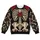 Rose-Adorned Skeleton Bones for Gothic Halloween Parties and Spooky October Celebrations All-over Print Knitted Sweater - 4