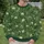 Cream Dandelion Blooms and Green Leaves for Relaxed Everyday Nature-Lover Outings All-over Print Knitted Sweater - 6