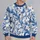 Blue Baroque Floral Scrolls for Elegant Everyday Style and Artistic Wardrobe Flair All-over Print Knitted Sweater - 2