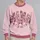 Mama Floral Heart Lettering for Mother's Day and Valentine Celebrations for Moms All-over Print Knitted Sweater - 2