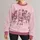 Mama Floral Heart Lettering for Mother's Day and Valentine Celebrations for Moms All-over Print Knitted Sweater - 1
