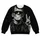 Retro Monster Bubblegum Peace Sign Halloween Gift for Classic Horror Fans and Collectors All-over Print Knitted Sweater - 4