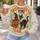 Black Cat And Jack-O'-Lantern Halloween Scene For Spooky Season And Autumn Cat Lovers All-over Print Knitted Sweater - 5