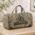 Bohemian Cactus And Desert Blooms For Beach Trips And Weekend Getaways Quilted Weekend Bag - 4