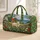 Pastoral Sheep and Red Barn Meadow Scene for Countryside Getaways and Summer Travel Quilted Weekend Bag - 1