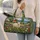 Pastoral Sheep and Red Barn Meadow Scene for Countryside Getaways and Summer Travel Quilted Weekend Bag - 2
