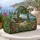 Pastoral Sheep and Red Barn Meadow Scene for Countryside Getaways and Summer Travel Quilted Weekend Bag - 5