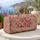 Blush Garden Roses and Songbirds for Romantic Coastal Escapes and Resort Getaways Quilted Weekend Bag - 5