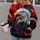 Bald Eagle Flag Motif Red Black Geometry for Patriotic Holiday Casual Wear All-over Print Hoodie (Lightweight) - 2