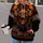 Orange Triple Skull With Ember Details For Bold Alternative Streetwear Enthusiasts All-over Print Hoodie (Lightweight) - 2