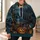 Raven Moon Lantern Pumpkins for Halloween Night Forest Celebrations All-over Print Hoodie (Lightweight) - 6