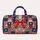 Red White and Navy Star Bow Motifs for Fourth of July Beach Getaways and Camping Quilted Weekend Bag - 6
