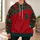 Red Green Plaid Snowflakes and Christmas Tree for Cheerful Holiday Celebrations All-over Print Hoodie (Lightweight) - 6