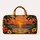 Tropical Palm Sunset Beach Scene for Coastal Getaways and Warm-Weather Travel Escapes Quilted Weekend Bag - 6