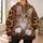 Leopard Cat Companion Cozy Weekend Style for Women and Feline Lovers Everyday All-over Print Hoodie (Lightweight) - 6