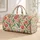 Watercolor Tulip Blooms for Weekend Getaways and Relaxed Coastal Holidays for Her Quilted Weekend Bag - 1