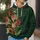 Sugar Skull Hummingbird Floral Art for Festive Everyday Style and Nature Lovers All-over Print Hoodie (Lightweight) - 5