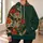Sugar Skull Hummingbird Floral Art for Festive Everyday Style and Nature Lovers All-over Print Hoodie (Lightweight) - 6