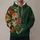 Sugar Skull Hummingbird Floral Art for Festive Everyday Style and Nature Lovers All-over Print Hoodie (Lightweight) - 1