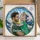 Personalized Ocean Wave Photo Suncatcher – Custom Stained Glass Window Hanging for Dad, Christmas Gift from Daughter - 2