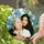 Personalized Forget Me Not Photo Suncatcher – Custom Floral Stained Glass for Mom, Christmas Gift from Daughter - 1