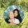 Personalized Forget Me Not Photo Suncatcher – Custom Floral Stained Glass for Mom, Christmas Gift from Daughter - 3