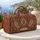 Bohemian Paisley Medallions for Beach Getaways and Relaxed Weekend Adventures and Travel Quilted Weekend Bag - 5