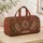 Bohemian Paisley Medallions for Beach Getaways and Relaxed Weekend Adventures and Travel Quilted Weekend Bag - 4