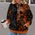 Orange Sugar Skull Butterflies And Florals For Gothic Festival Weekend Outings All-over Print Hoodie (Lightweight) - 2