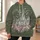Pastel Fairytale Castle and Heart Balloons for Valentine Celebrations All-over Print Hoodie (Lightweight) - 6