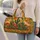 Desert Cactus and Wildflower Motifs for Sunny Beach Days and Weekend Getaway Travel Quilted Weekend Bag - 2