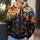 Haunted House Ghosts And Jack-O’-Lanterns For Halloween Night Outdoor Fun All-over Print Hoodie (Lightweight) - 5
