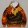 Haunted Moonlit Forest Scene for Halloween Night Celebrations and Autumn Gatherings All-over Print Hoodie (Lightweight) - 4