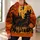 Haunted Moonlit Forest Scene for Halloween Night Celebrations and Autumn Gatherings All-over Print Hoodie (Lightweight) - 6