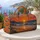 Golden Beach Sunset Seascape for Coastal Getaways and Relaxed Summer Adventures Quilted Weekend Bag - 5