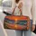 Golden Beach Sunset Seascape for Coastal Getaways and Relaxed Summer Adventures Quilted Weekend Bag - 2