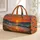Golden Beach Sunset Seascape for Coastal Getaways and Relaxed Summer Adventures Quilted Weekend Bag - 1